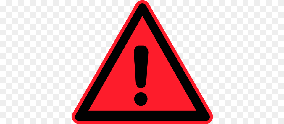 Warning Sign Exclamation Mark Triangle Vector Clip Art Bmw Red, Symbol, Road Sign Png