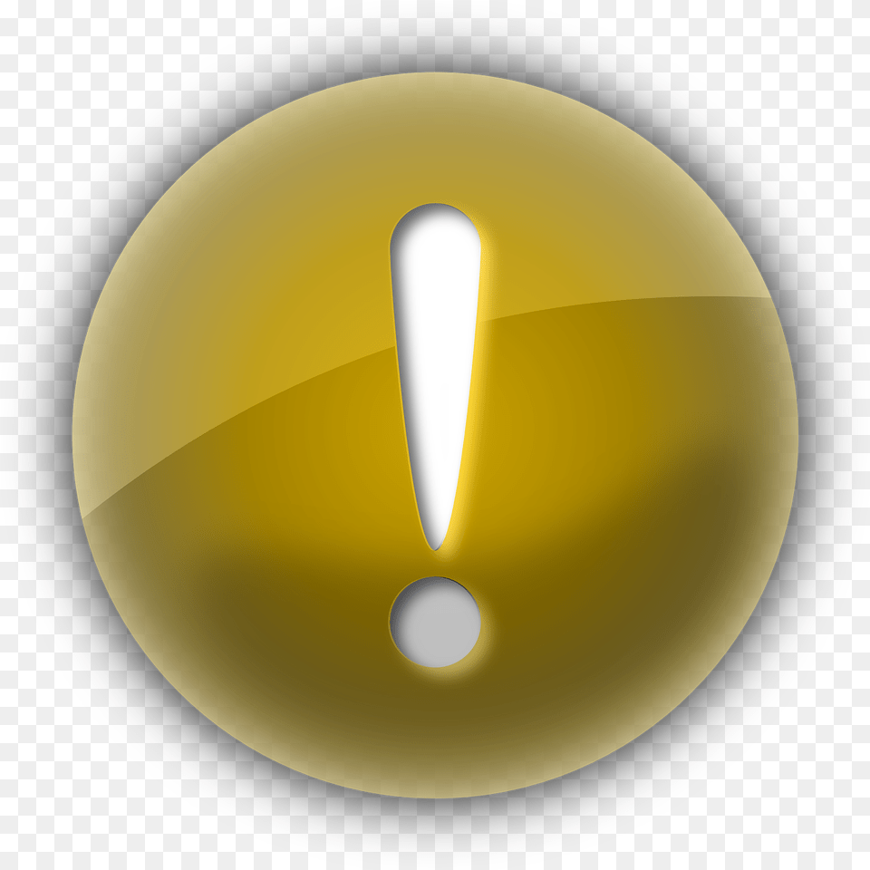 Warning Sign Symbol Warning Yellow Circle, Lighting, Sphere, Astronomy, Moon Png Image