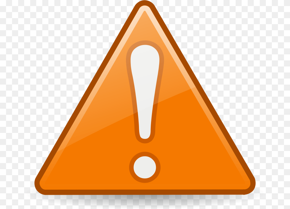 Warning Simbolo De Advertencia Naranja, Triangle, Symbol, Sign Png