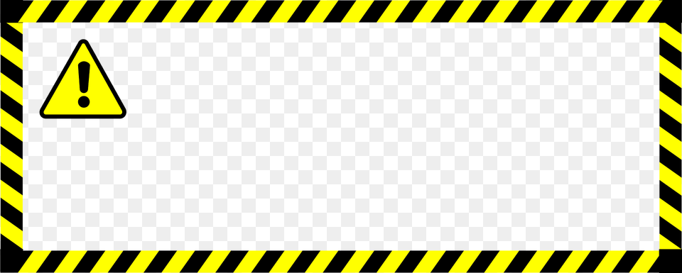 Warning Sticker Clipart, Fence Png Image