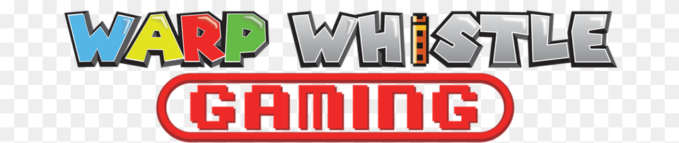 Warp Whistle Gaming Horizontal Transparent Video Game, Text Png Image
