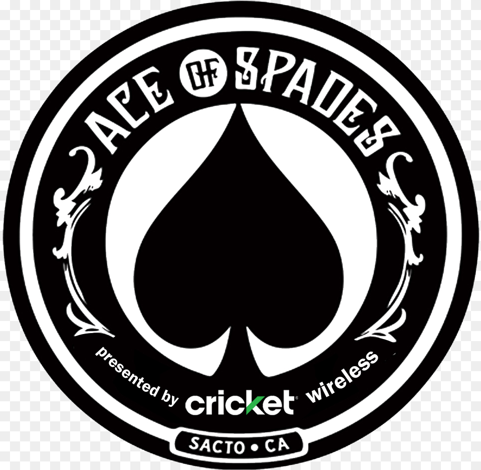 Warrant Ace Of Spades Sac Logo, Emblem, Sticker, Symbol Free Png