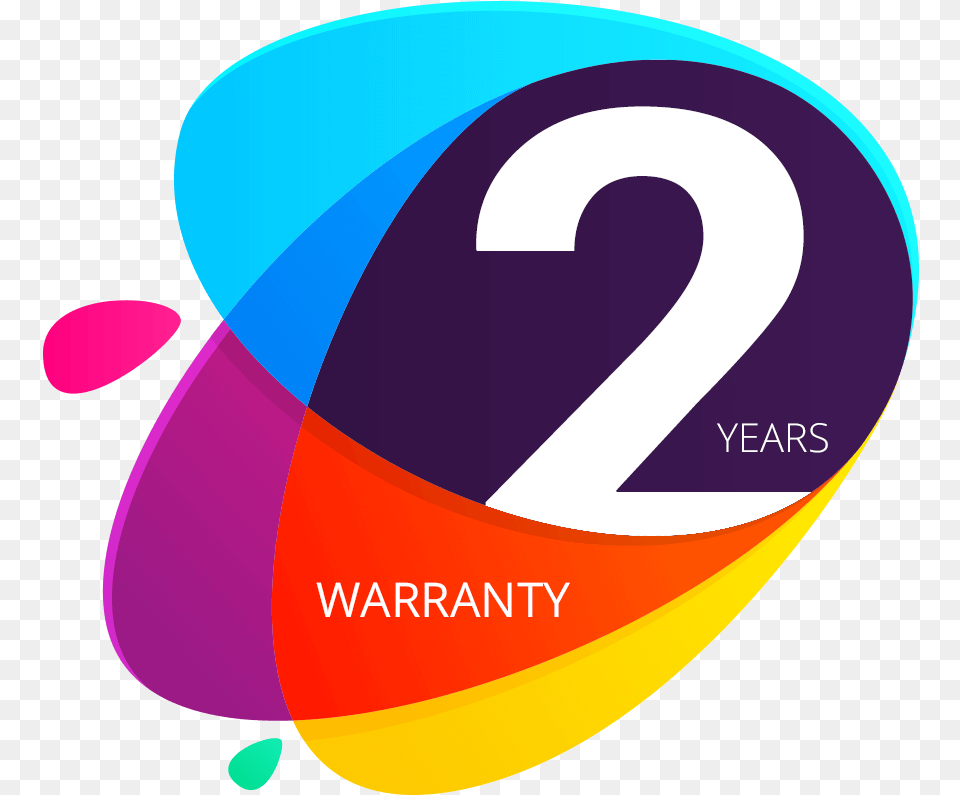 Warranty Coverage 2 Year Warranty, Text, Disk, Number, Symbol Png