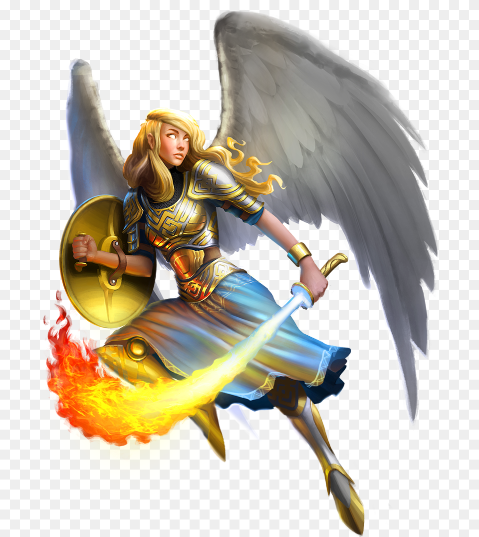 Warrior Angel Photo Angel Warrior, Adult, Female, Person, Woman Free Png Download