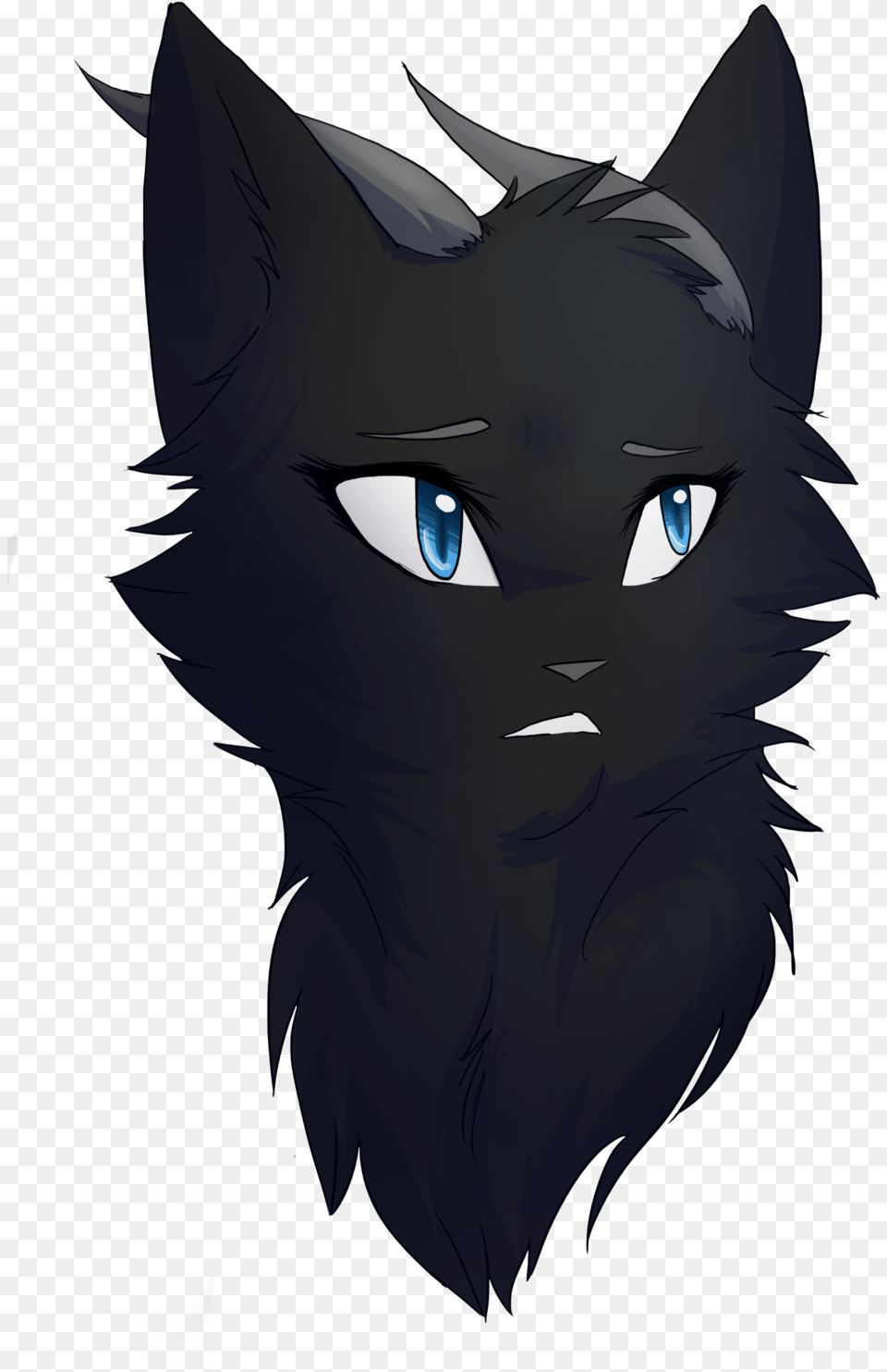Warrior Cats Black She Cat, Animal, Mammal, Person, Pet Free Png Download
