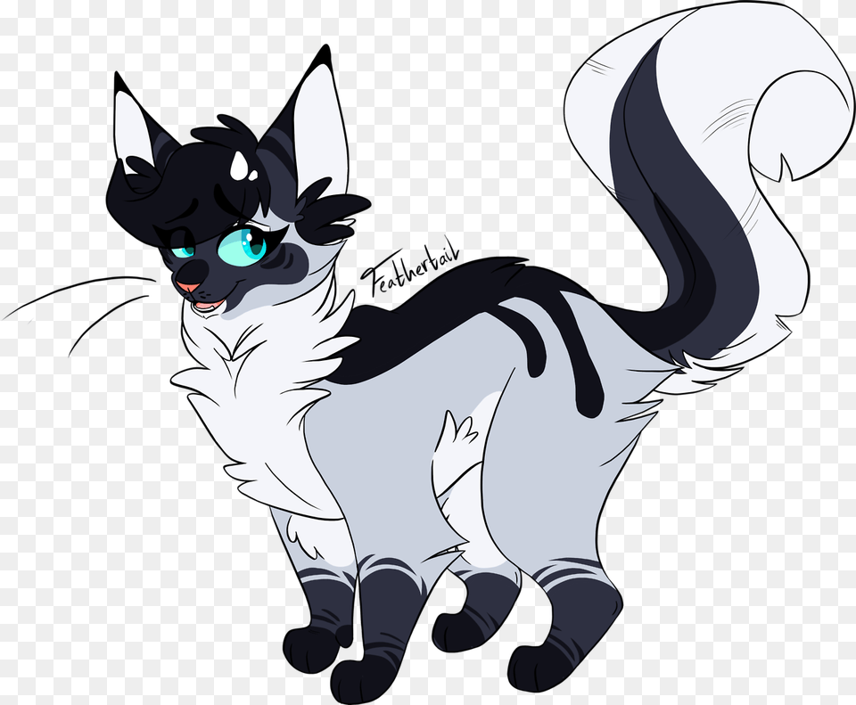 Warrior Cats Challenge Day Warrior Cats Feathertail, Animal, Cat, Mammal, Pet Free Transparent Png