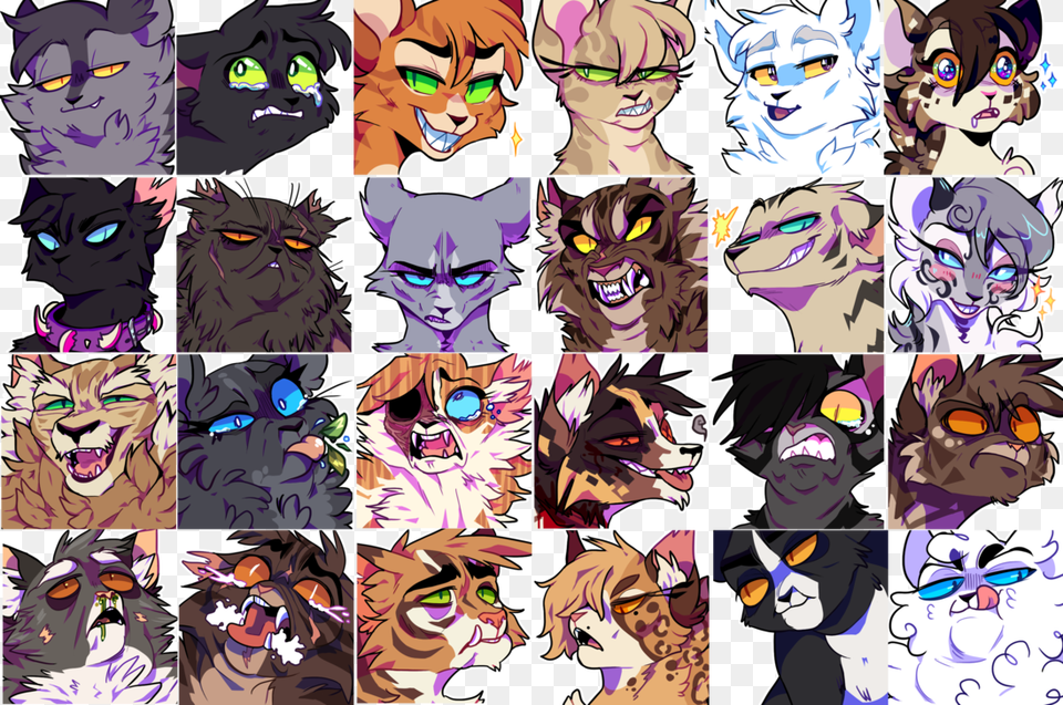 Warrior Cats To Use Warrior Cats, Art, Publication, Comics, Collage Png