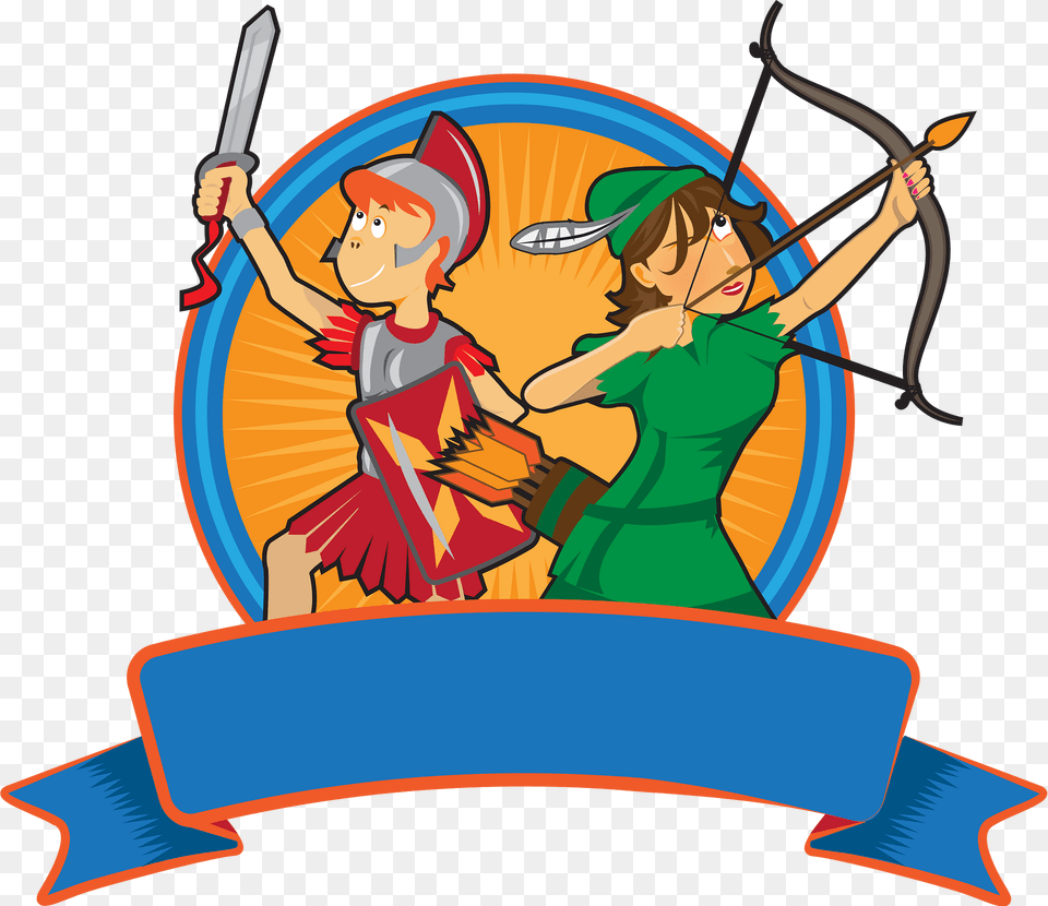 Warrior Clipart, Weapon, Bow, Baby, Person Free Png Download