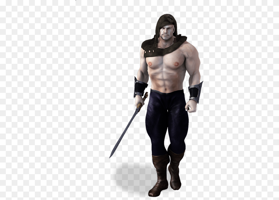 Warrior Transparent Viking Warriors, Weapon, Sword, Clothing, Costume Png Image