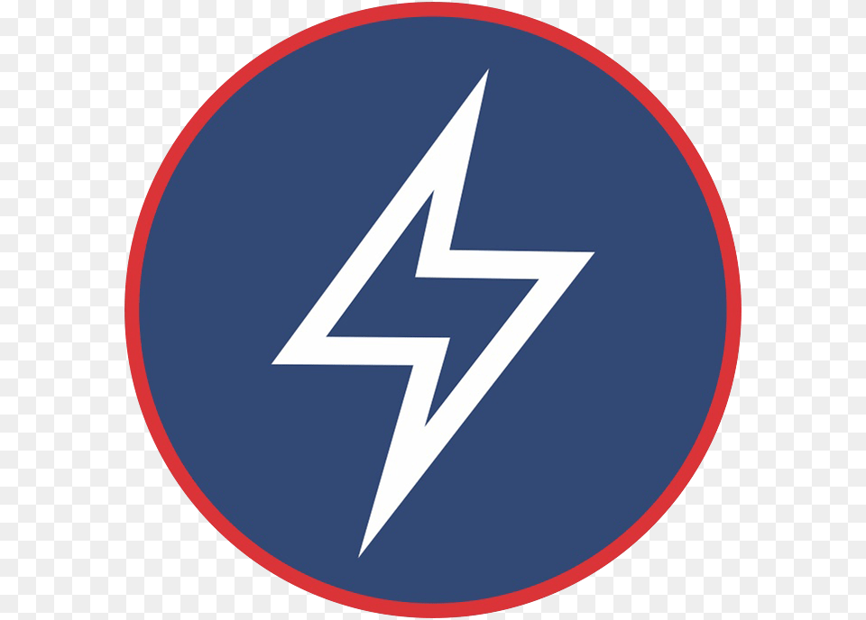 Warrior Marketing Division Neon Lightning Bolt Icon, Symbol, Road Sign, Sign Free Transparent Png