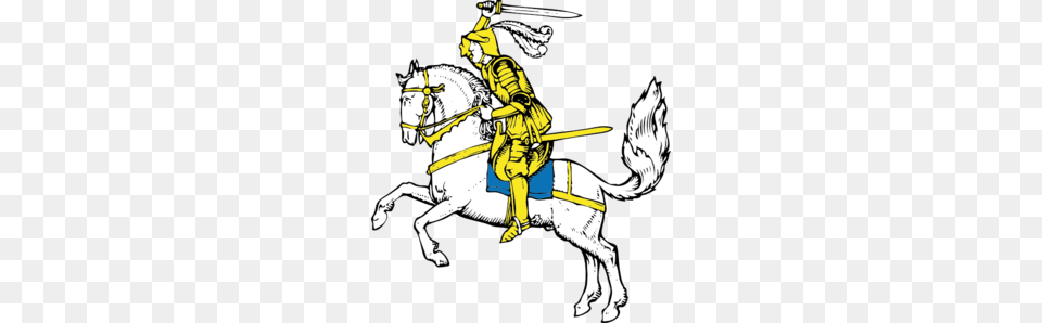 Warrior On White Horse Clip Art, Knight, Person, People, Baby Free Transparent Png