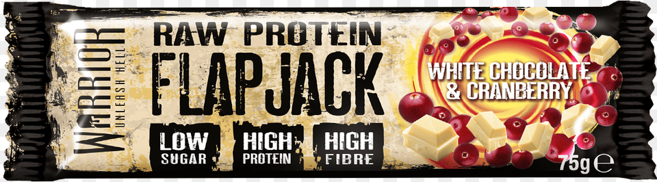 Warrior Raw Protein Flapjack Choc Brownie, Advertisement, Poster, Food, Sweets Png Image