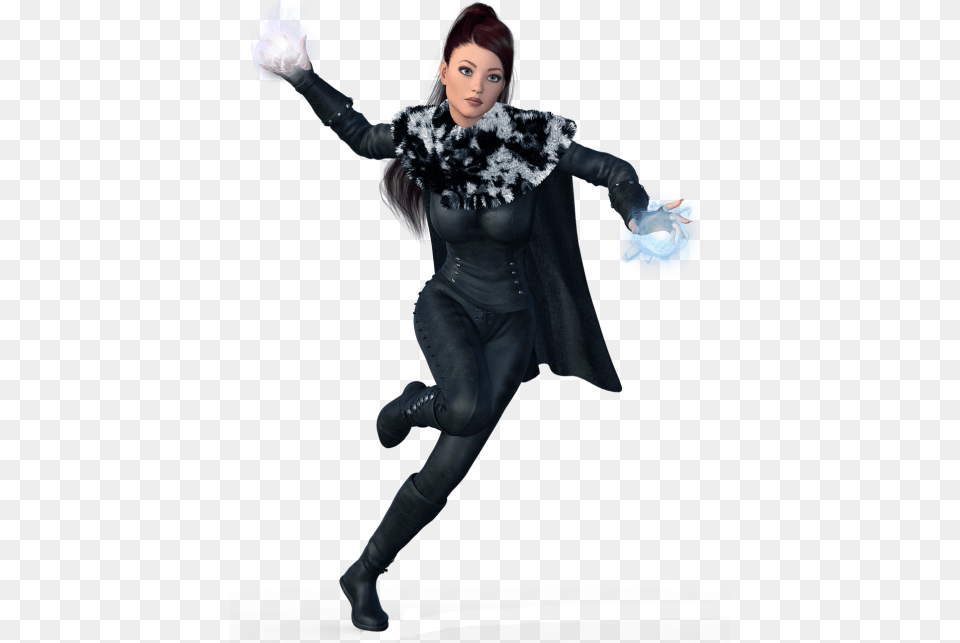 Warrior Womangothicdarkyoung Woman3d Gothic Warrior Woman, Sleeve, Clothing, Long Sleeve, Adult Free Transparent Png