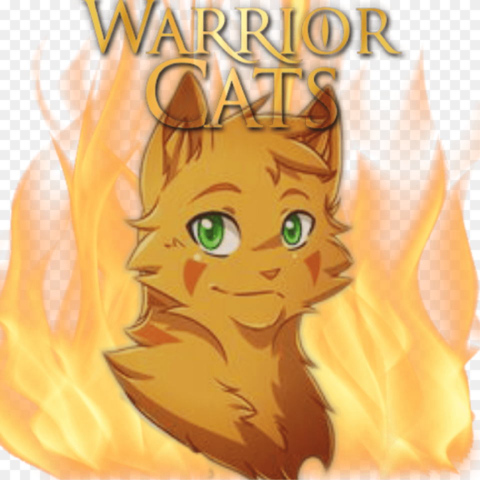 Warriorcats Cats Cat Fireheart Fire Book River Spirit Warrior Cats Stickers, Flame, Publication, Baby, Person Free Transparent Png