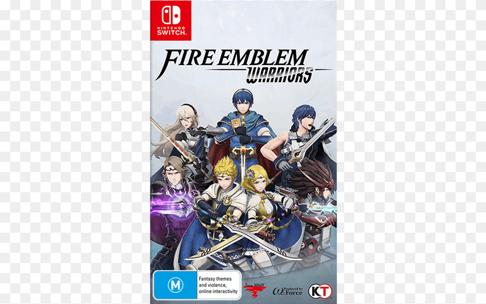 Warriors Fire Emblem Warriors Switch Caratula, Comics, Book, Publication, Person Png Image