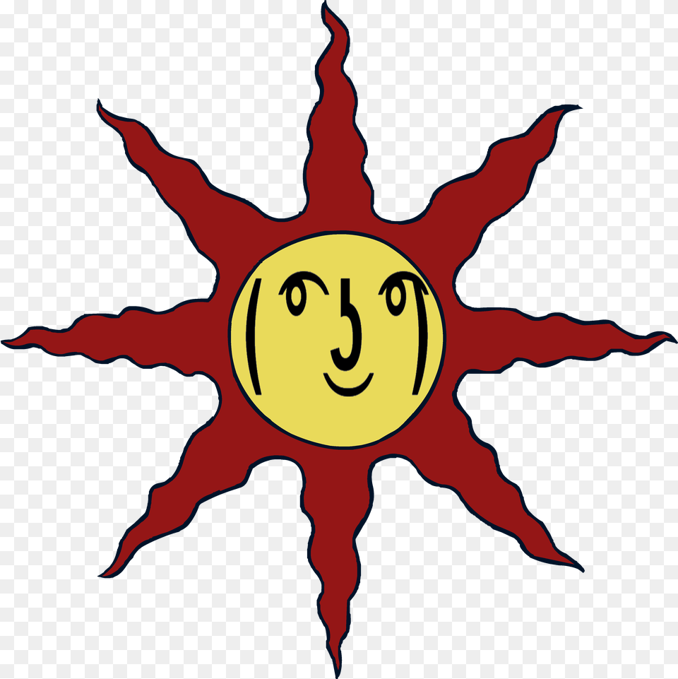 Warriors Of Sunlight Solaris Sun Dark Souls, Leaf, Plant, Person, Symbol Free Transparent Png