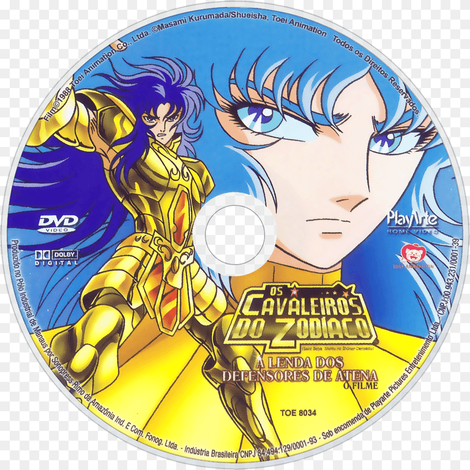 Warriors Of The Final Holy Battle Dvd Disc Image Cover Disc Saint Seiya, Disk, Person, Face, Head Free Png