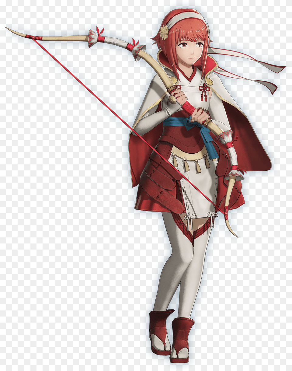 Warriors Sakura Anna Fire Emblem Warriors, Archer, Archery, Bow, Weapon Png