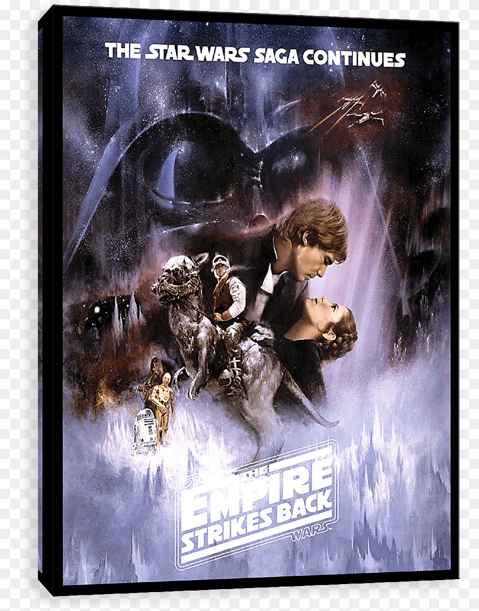 Wars The Empire Strikes Back, Advertisement, Poster, Book, Publication Png Image