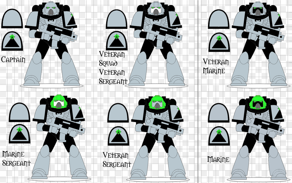 Warseer Custom Space Marine Chapter Ranks, Person, Adult, Male, Man Free Png