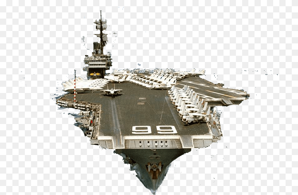 Warship Clipart Bow Of An Aircraft Carrier, Aircraft Carrier, Military, Navy, Ship Free Transparent Png