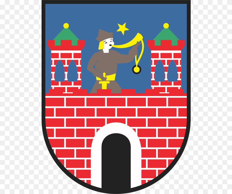 Warszawianka Kalisz Coat Of Arms, Brick, Person, Face, Head Png Image