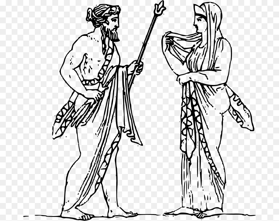 Warszawianka Zeus And Hera, Gray Png Image