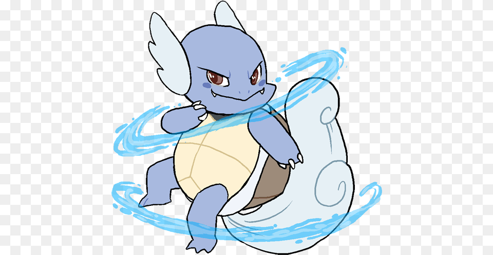 Wartortle Is So Freakin Fancy But Its Really Disjointed Cartoon, Baby, Person, Face, Head Free Png Download