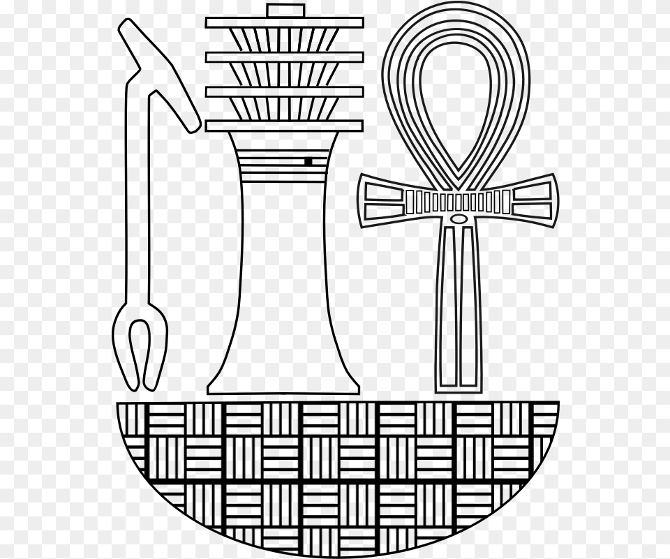 Was Djed Ankh From Old Egypt Djed Symbol Ancient Egyptian, Accessories, Formal Wear, Tie, Cross Png Image