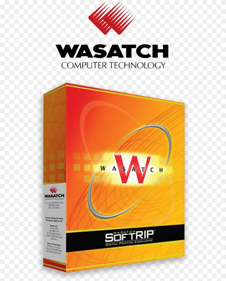 Wasatch Rip Software Wasatch Computer Technology Logo, Advertisement, Poster, Computer Hardware, Electronics Free Transparent Png