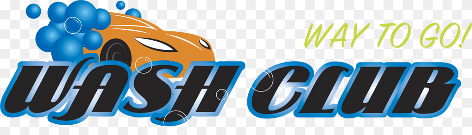 Wash Club, Logo, Car, Car Wash, Transportation Png Image
