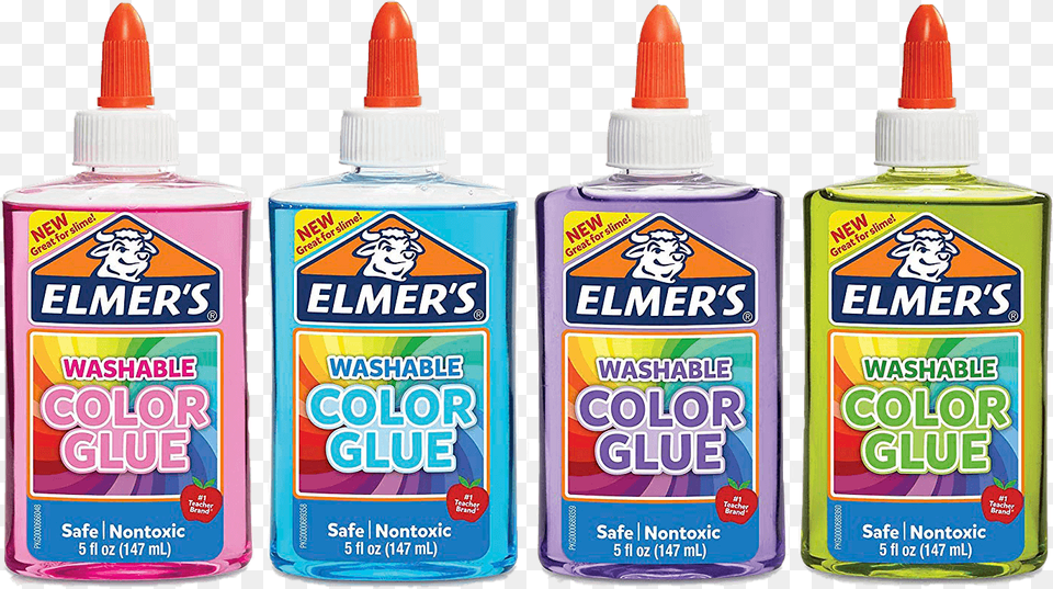 Washable Color Glue, Bottle, Cosmetics, Perfume Free Png