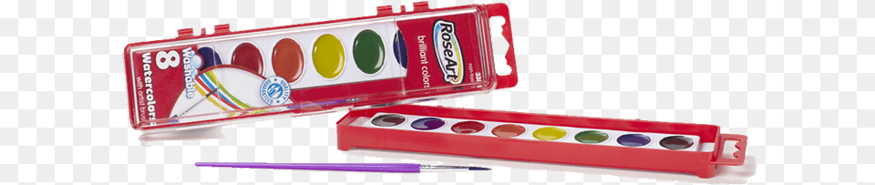 Washable Watercolors Toy Instrument, Paint Container Png