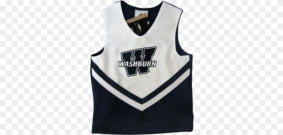 Washburn Ichabods Girls Cheerleader Top Sweater Vest, Clothing, Shirt Png