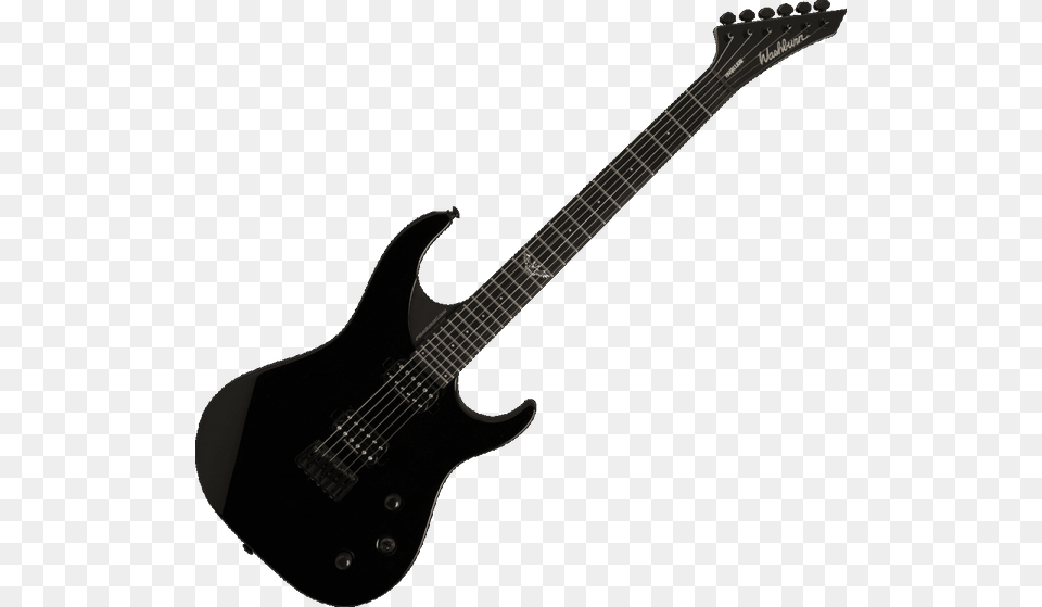 Washburn Pxs100b El Esp Black Metal Bass, Guitar, Musical Instrument, Bass Guitar, Electric Guitar Png