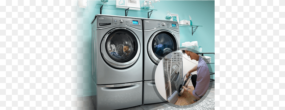 Washer Amp Dryer Repairs Washing Machine Repair, Appliance, Device, Electrical Device, Adult Free Transparent Png