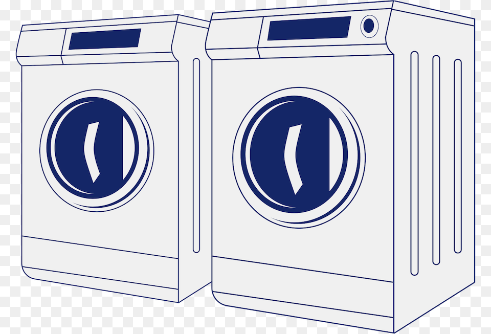 Washer And Dryer Washing Machine, Appliance, Device, Electrical Device Free Png