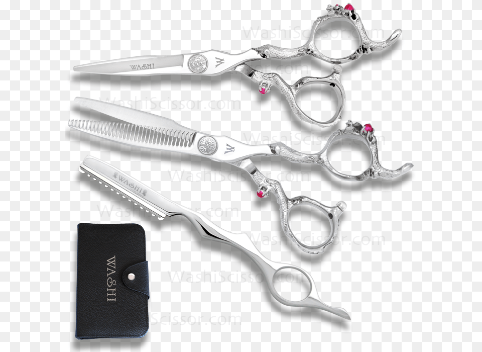 Washi Is Proud To Introduce Its Latest Set Of Hair Cutting Bling Hair Cutting Shears, Blade, Razor, Weapon, Scissors Png