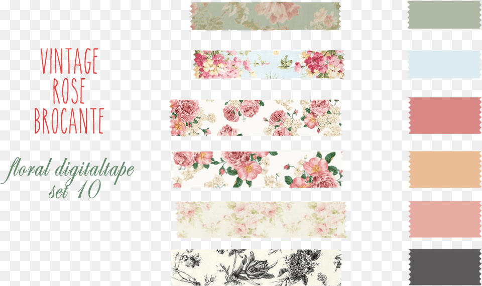 Washi Tape, Pattern, Flower, Plant, Art Free Png Download