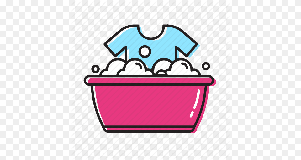 Washing Clothes Washing Clothes Images, Bowl, Food, Cream, Dessert Png Image