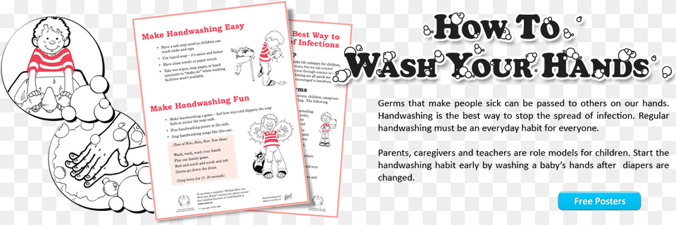 Washing Hands, Advertisement, Page, Poster, Text Free Transparent Png