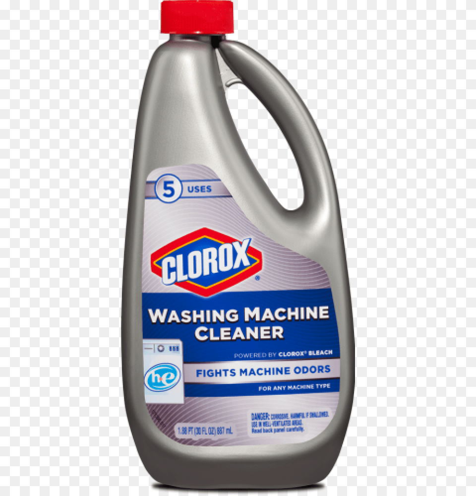 Washing Machine Cleaner Clorox, Food, Seasoning, Syrup, Bottle Free Png