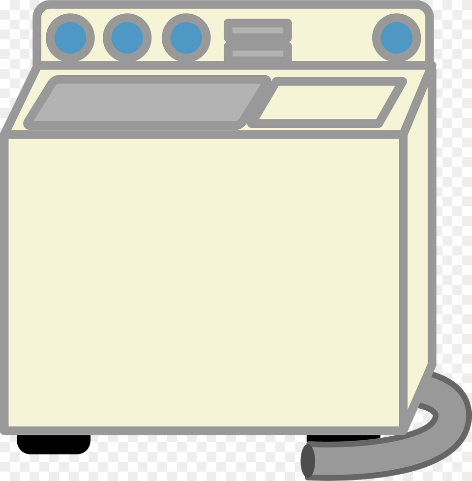 Washing Machine Clipart, Device, Appliance, Electrical Device, Washer Free Transparent Png