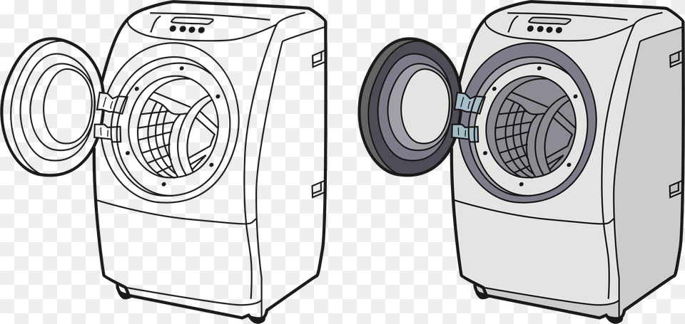Washing Machine Clipart Clip Art Washing Machine, Appliance, Device, Electrical Device, Washer Free Transparent Png