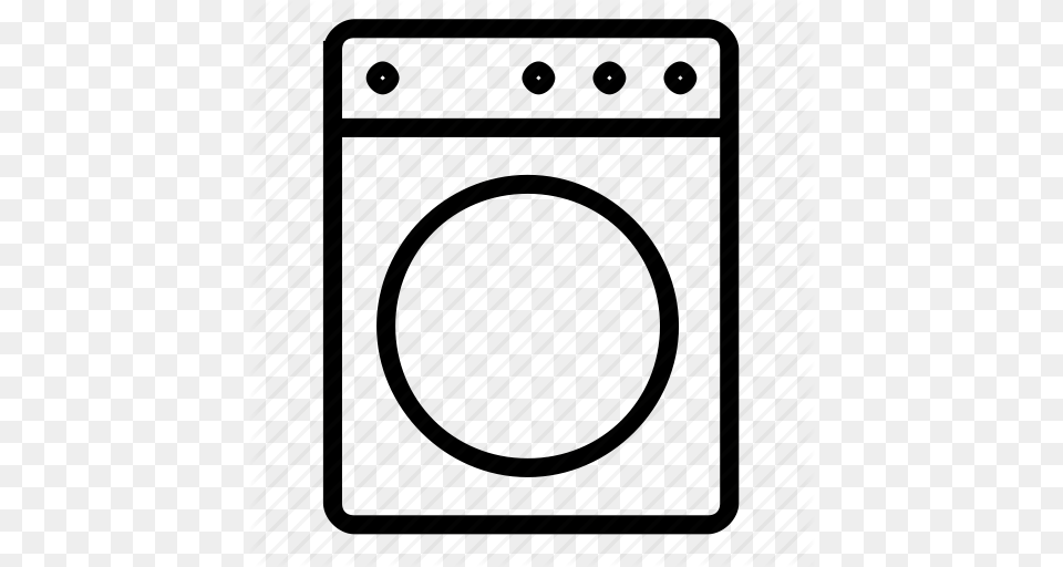 Washing Machine Simple, Appliance, Device, Electrical Device, Washer Free Png