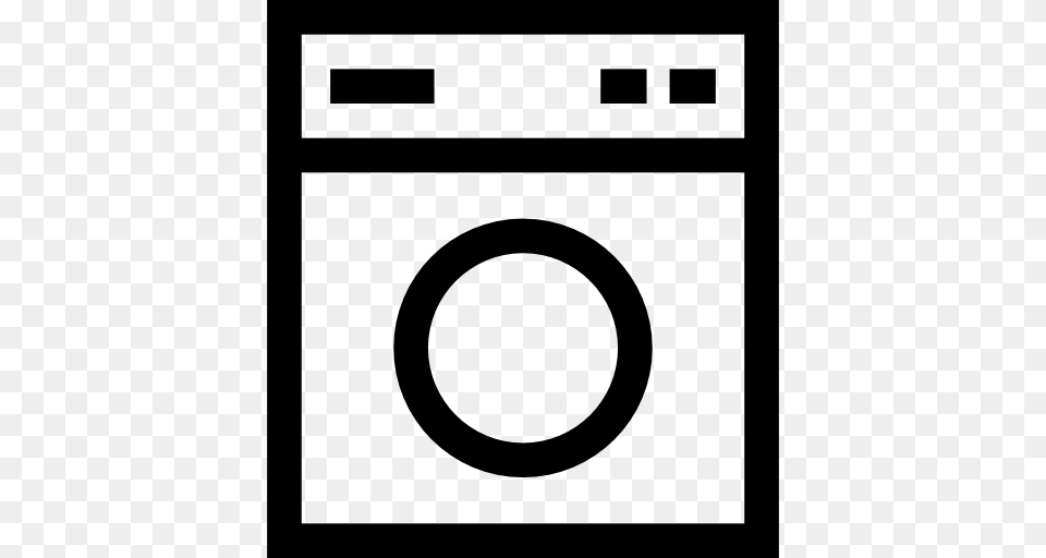 Washing Machine Technology Washer Laundry Icon, Gray Free Png Download