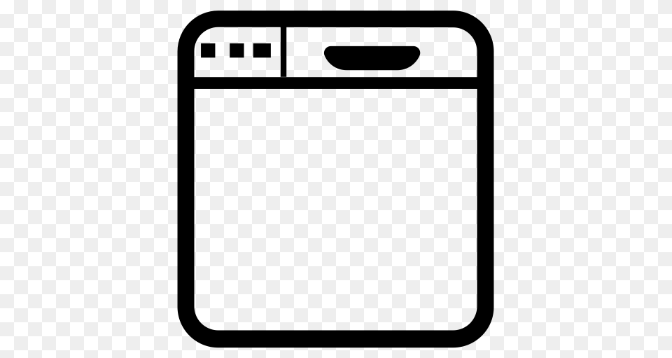 Washing Machine Washing Cleaning Icon With And Vector Format, Gray Free Png