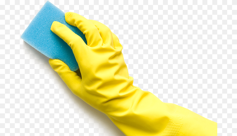 Washing Sponge In Hand Hand With Sponge, Cleaning, Clothing, Glove, Person Free Png