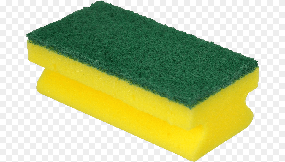 Washing Sponge Yellow And Green Sponge Png