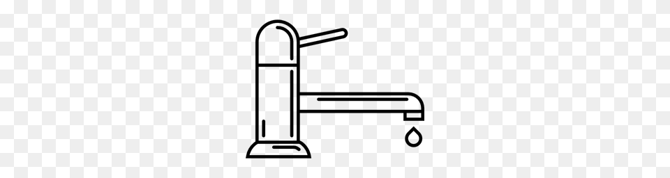 Washing Watering Waterdrop Kitchen Liquids Icon, Gray Free Png